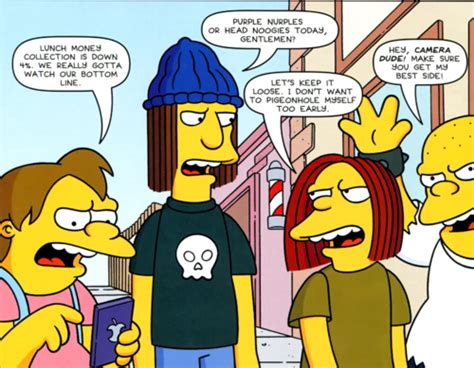 bullies on simpsons|simpson bullies names.